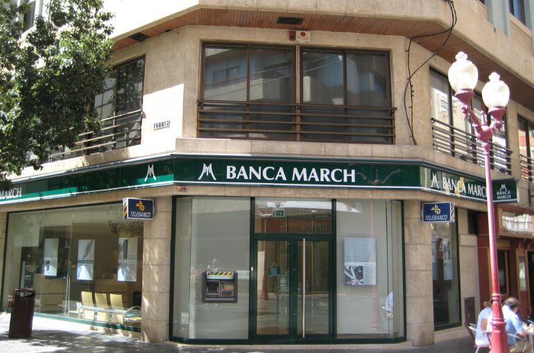 Imagen de archivo de una oficina de Banca March