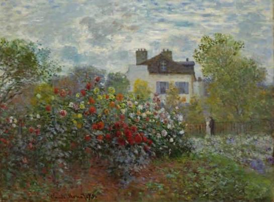 &quot;La casa del artista en Argenteuil&quot;, Claude Monet (1873)