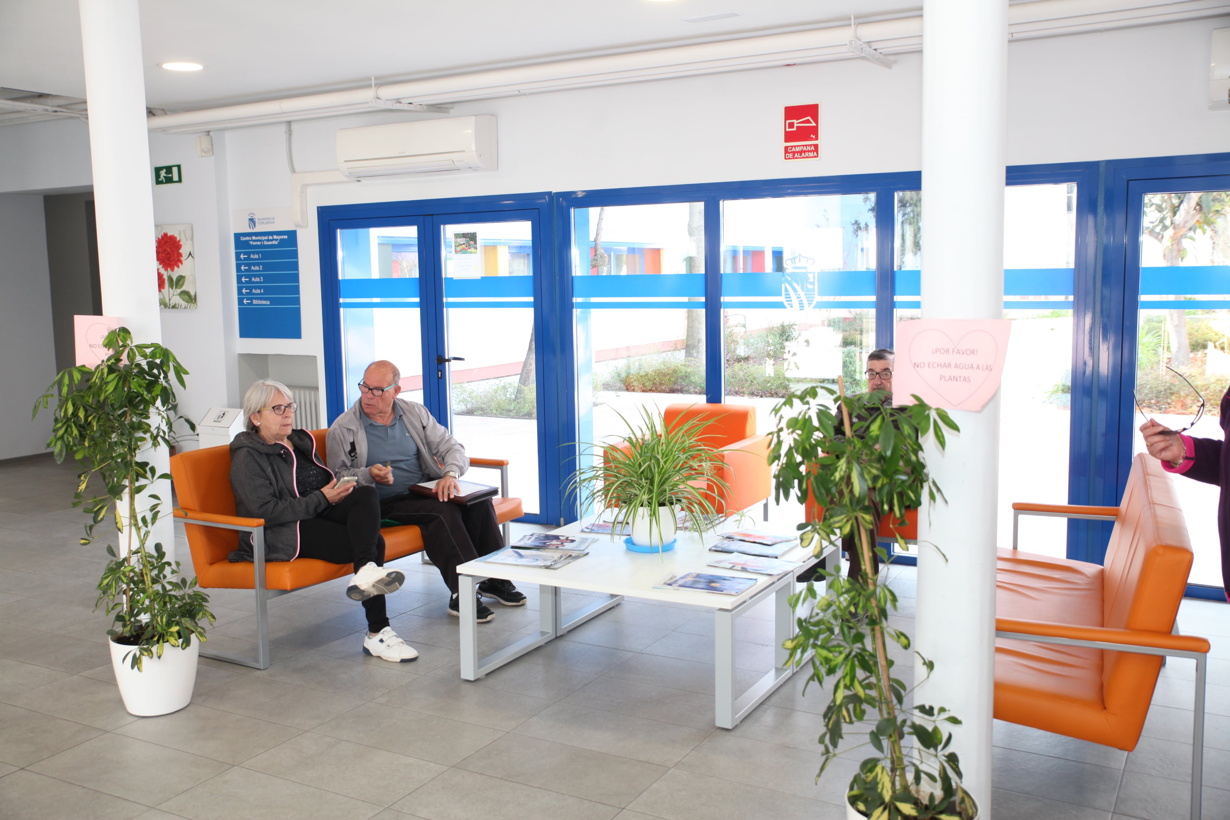 El Centro de mayores Ferrer i Guardia de Fuenlabrada