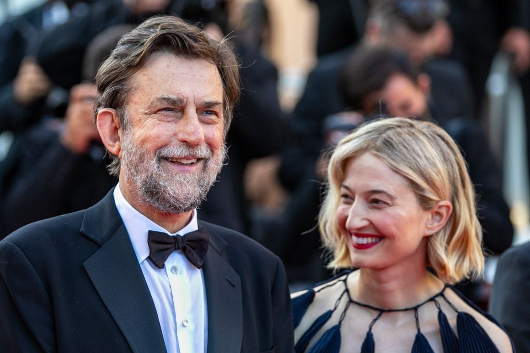 Nanni Moretti y Alba Rohrwacher en Cannes