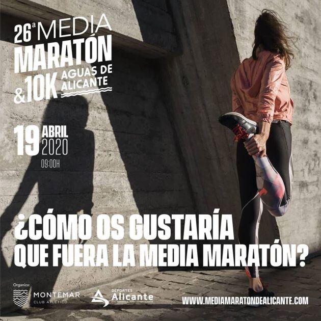 Cartel anunciador de la 26 ª edición de la carrera