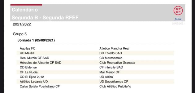 1ª JORNADA