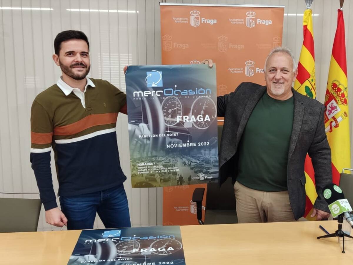 "MercOcasión" expondrá cerca de 150 vehículos en Fraga