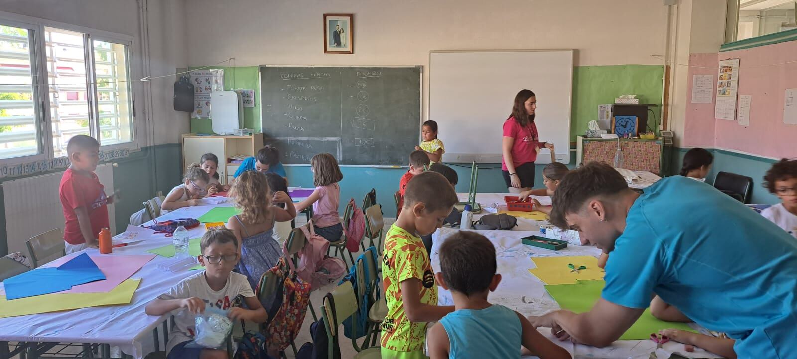 La ludoteca de Barbastro ha organizado varias actividades este verano. Foto: Ayuntamiento de Barbastro