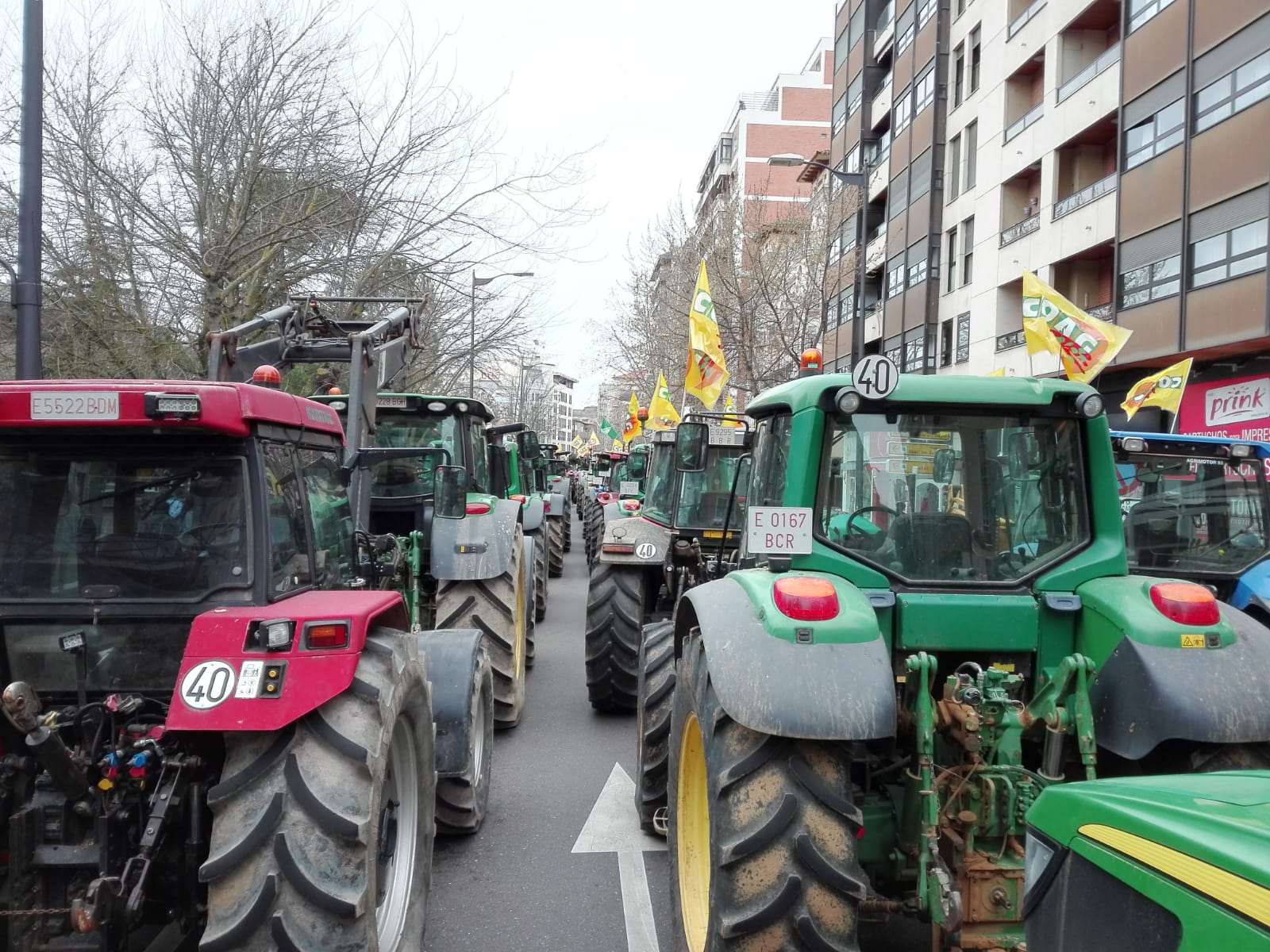 Tractorada en Zamora / archivo