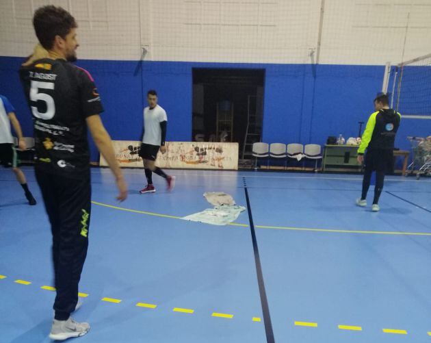 Pista del pabellón Pablo Herrera