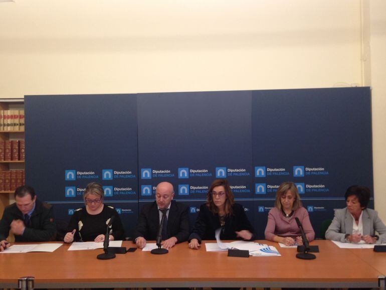 Firma de los convenios de colaboración