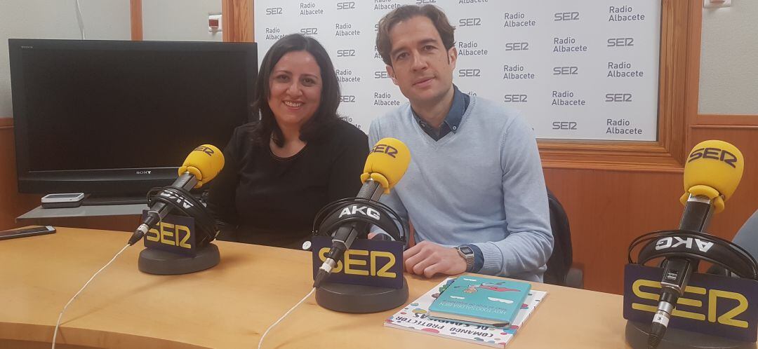 Patricia Navarro y Ricardo Sánchez, en Radio Albacete