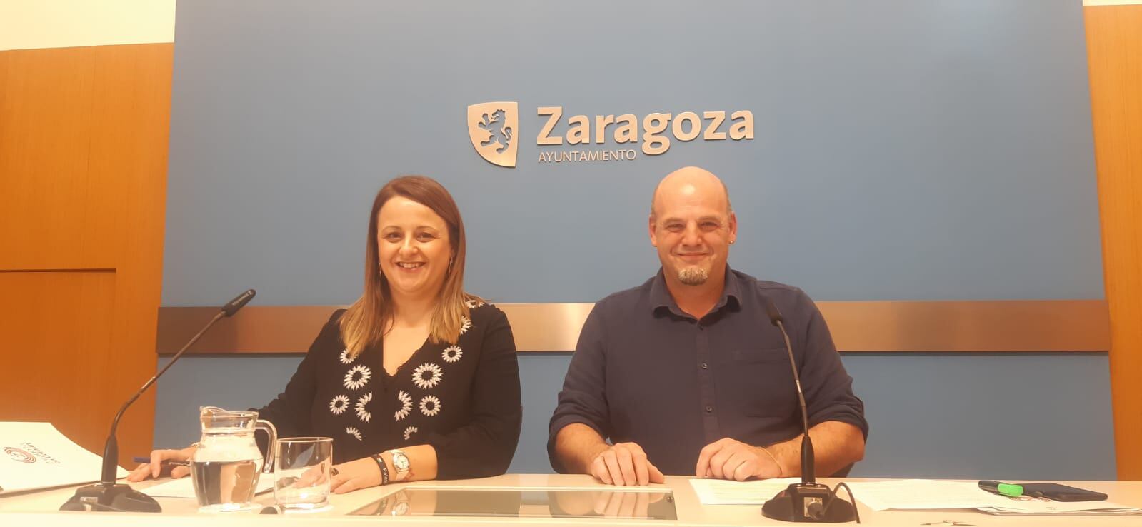 Elena Tomás y Suso Domínguez, de Zaragoza en Común