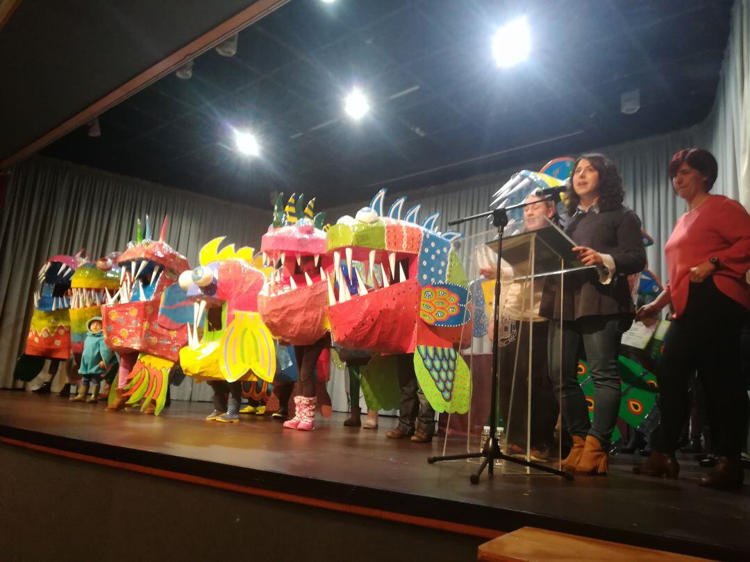 Imagen de archivo de la entrega de premios del carnaval 2018