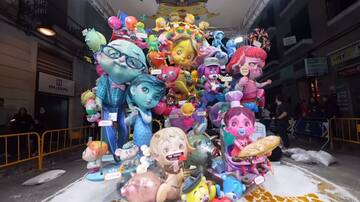 Convento Jerusalén-Matemático Marzal, mejor falla infantil de València 2024