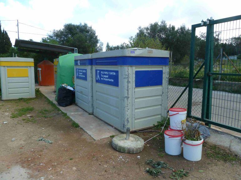 Punto verde de Al-Khalif, en Dénia.