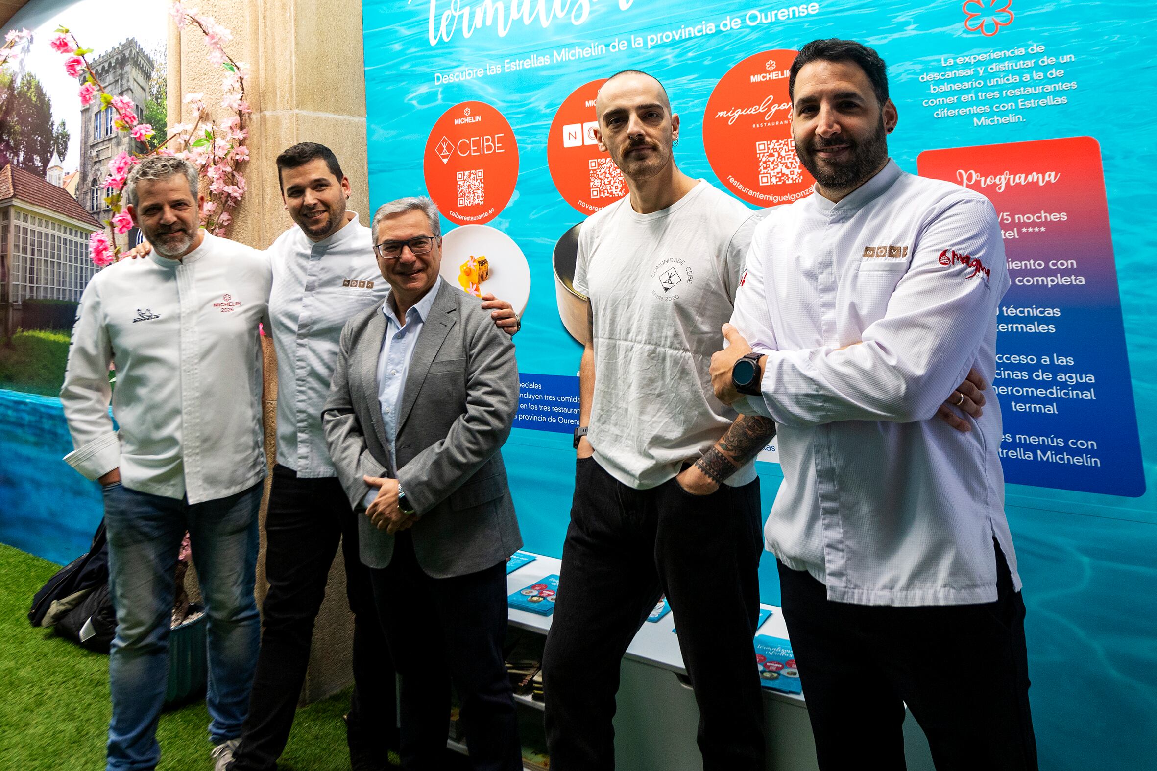 PRESENTACIÓN NOVO PROGRAMA TERMAL
O presidente provincial, Luis Menor, participa na presentación do novo programa termal que porá en marcha a Deputación- Na Oficina AVE Termal da Estación Empalme.