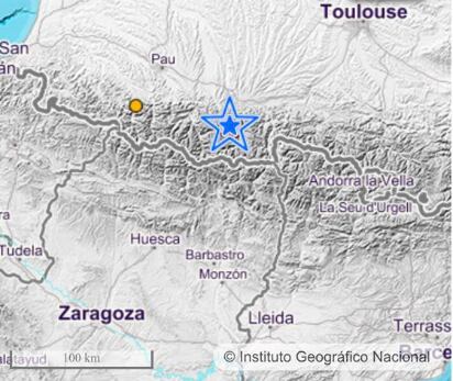 Afectación del terremoto según IGN.