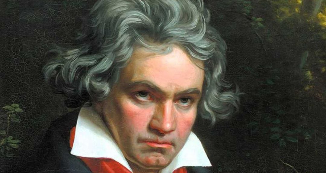 Retrato de Beethoven.