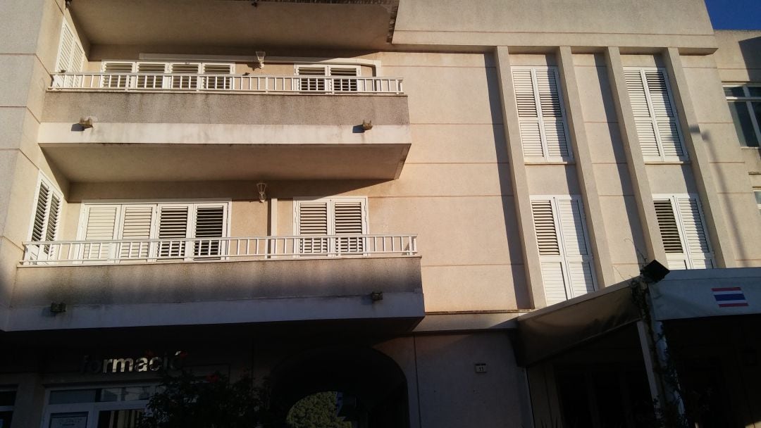 Imagen de archivo de un edificio residencial de Ibiza