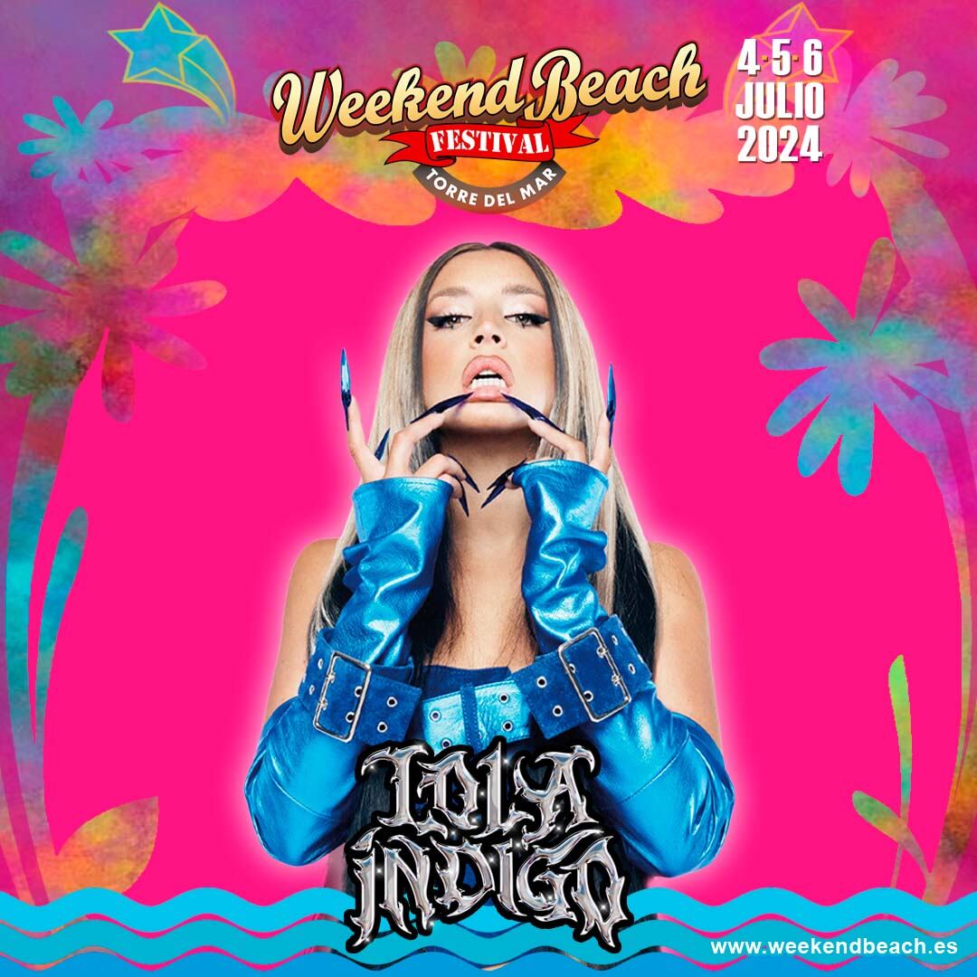 Lola índigo nueva confirmada para Weekend Beach