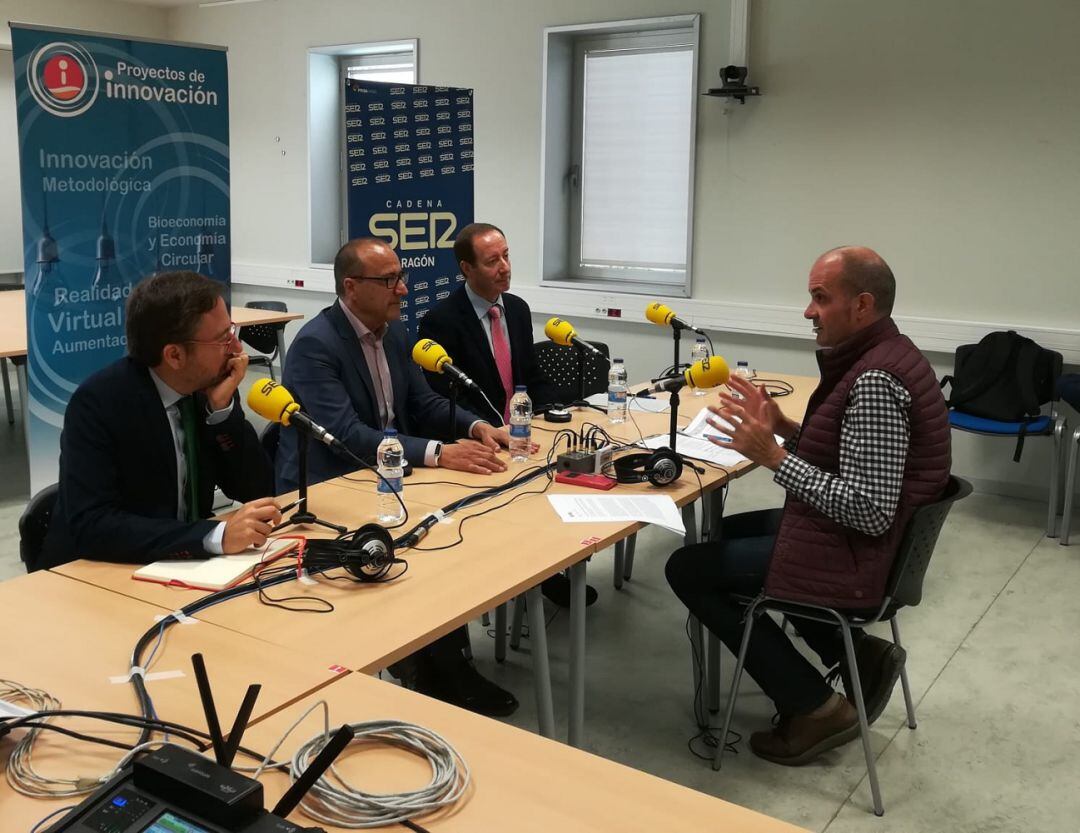 Emisión de Hoy por Hoy Zaragoza desde el Centro de Innovación para la Formación Profesional de Aragón, el CIFPA, referente en la comunidad en FP y nexo de unión de docentes, alumnos, empresas y administración