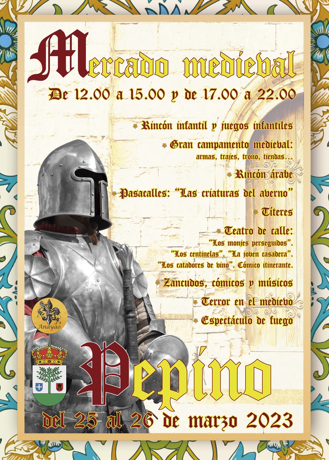 Mercado medieval en Pepino