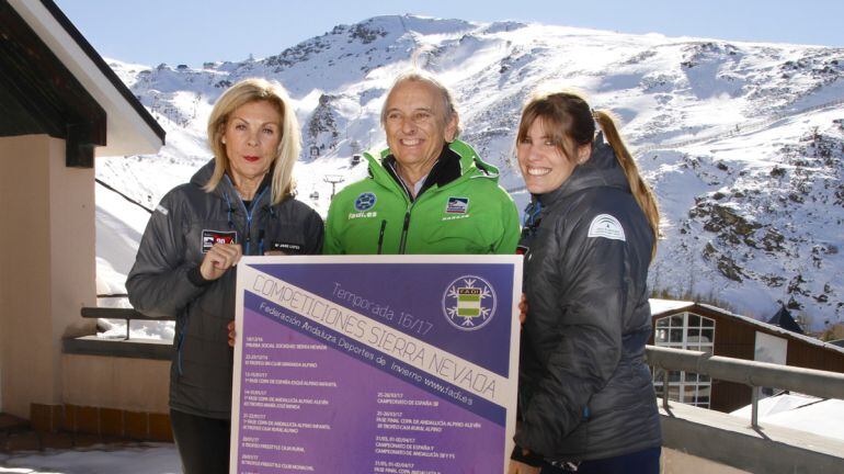 Presentación de la temporada de deportes de invierno en Sierra Nevada (Granada)