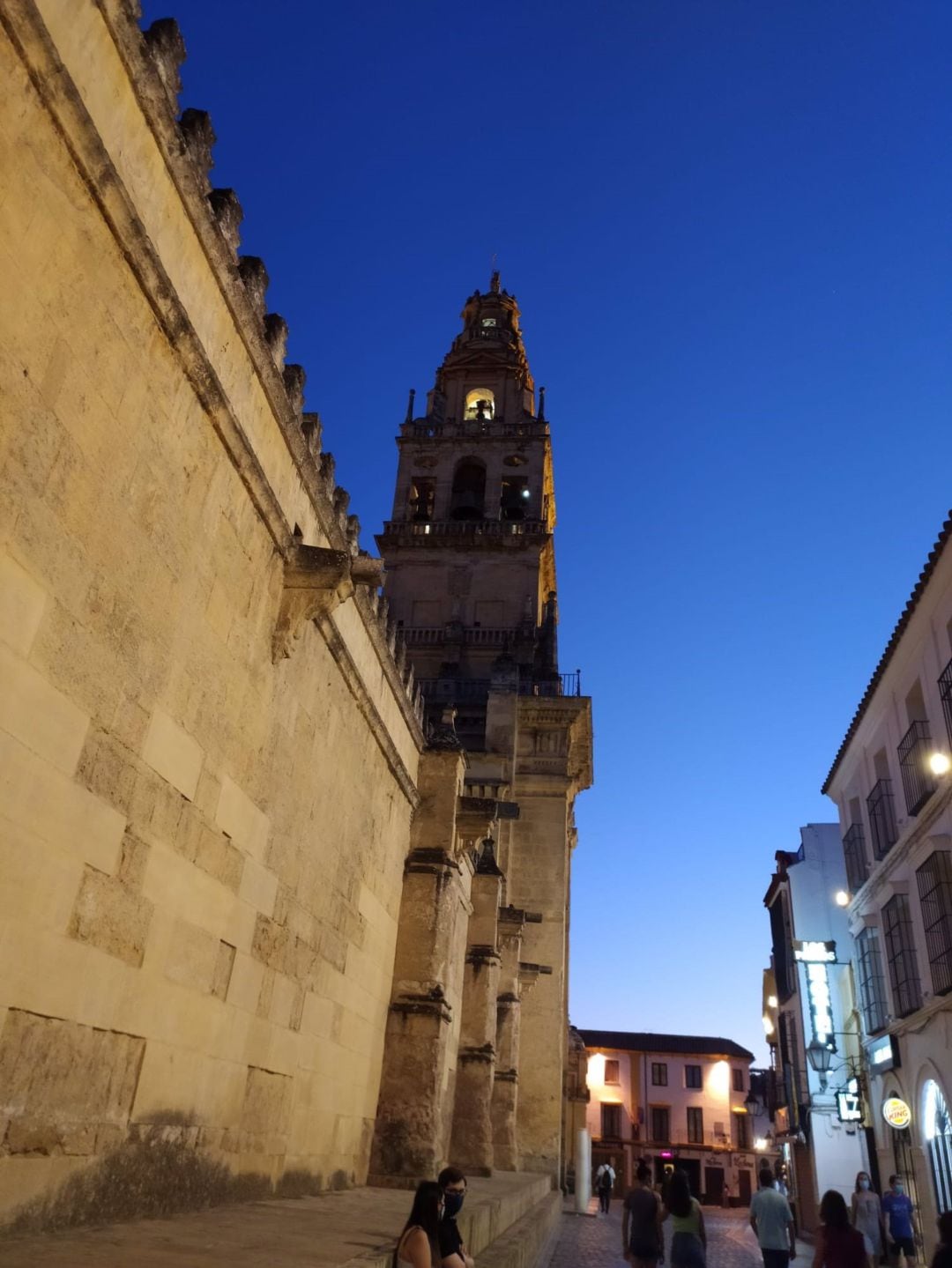 Imagen de archivo de la torre campanario de la Mezquita-Catedral de Córdoba