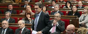 Artur Mas, investido president de la Generalitat catalana