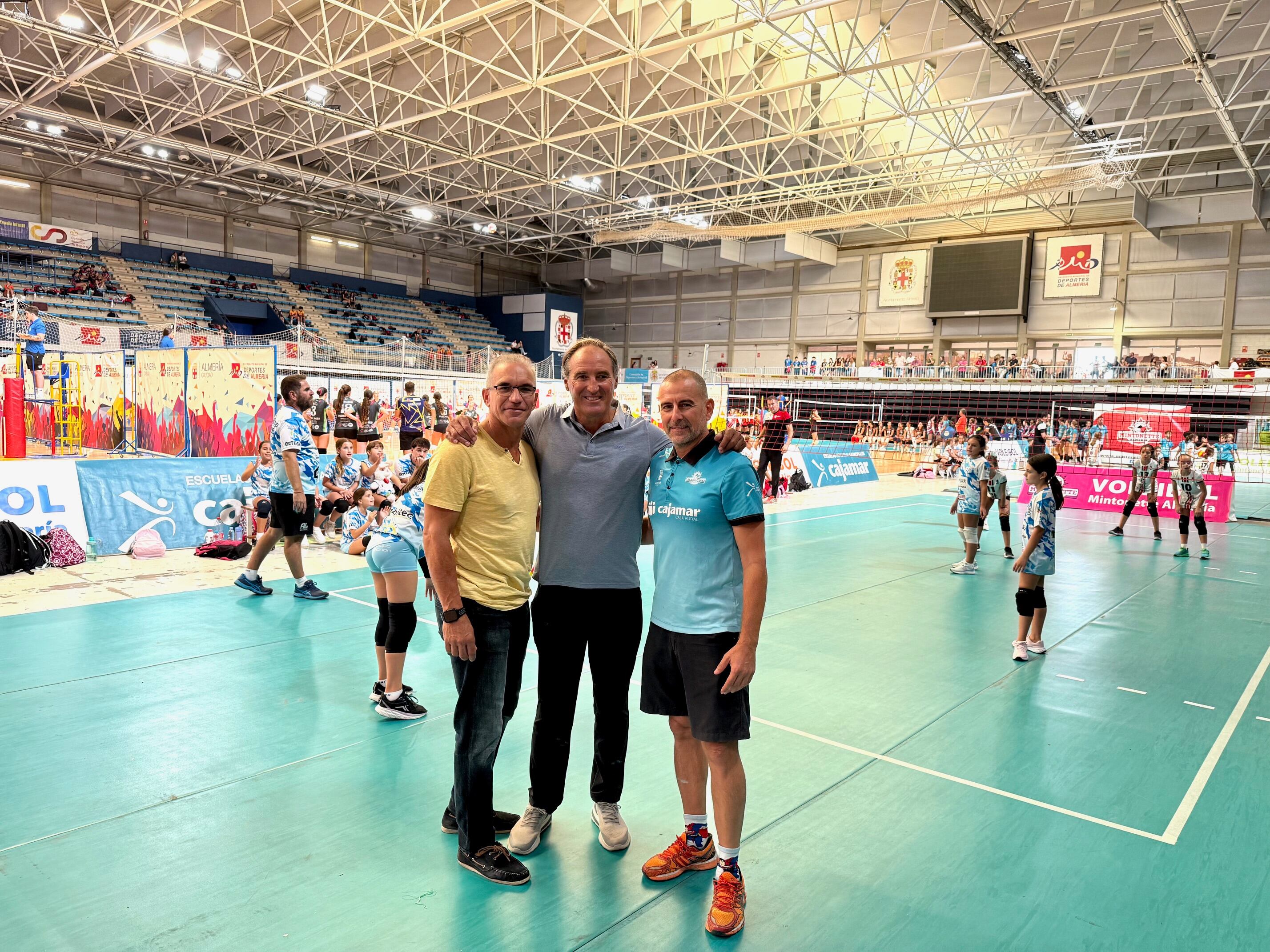 El concejal Antonio Casimiro asiste al torneo, enmarcado en la Semana del Deporte y en el objetivo de que Almería sea destino del turismo deportivo.