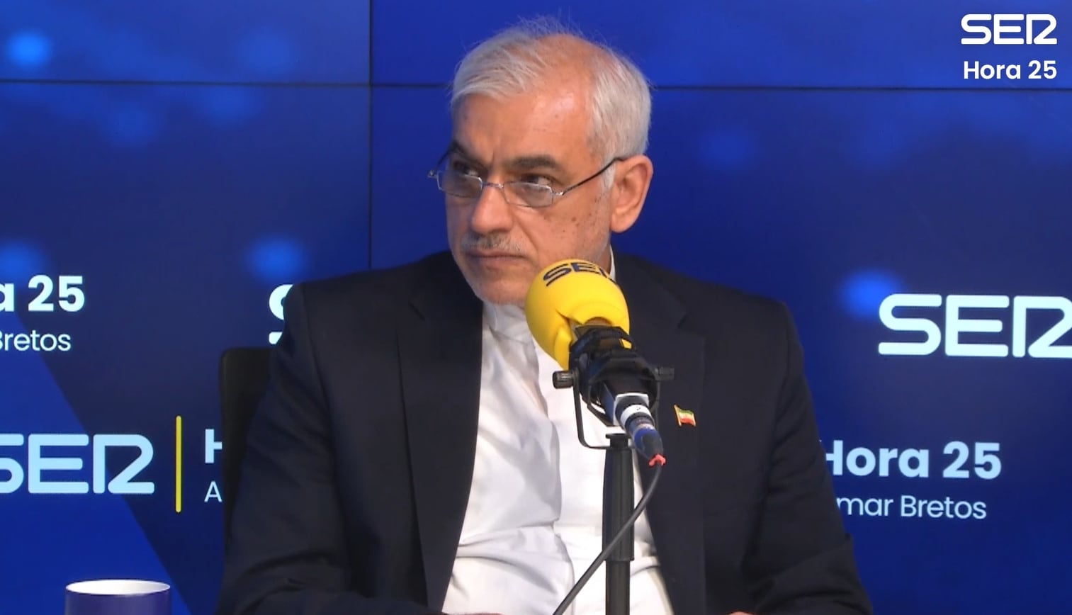 Reza Zabib, embajador iraní en España, en 'Hora 25'.