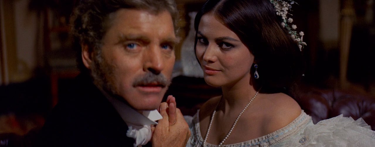 Burt Lancaster y Claudia Cardinale en una escena de El gatopardo.