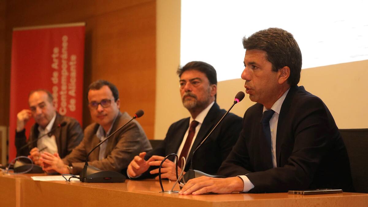 La Columna de Carlos Arcaya: «Centro de Congresos: tras dos años perdidos, a Mazón y a Barcala les entran las prisas a dos meses de las elecciones»