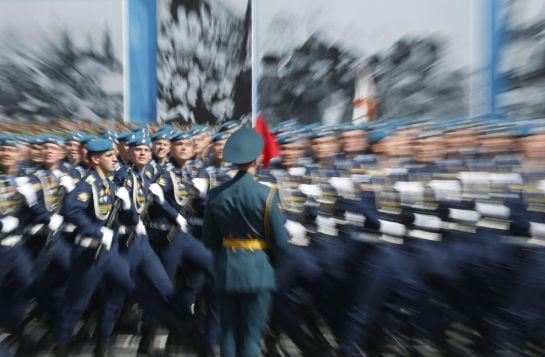 FOTOGALERÍA | El despligue de tropas y armamento ruso, en imágenes.