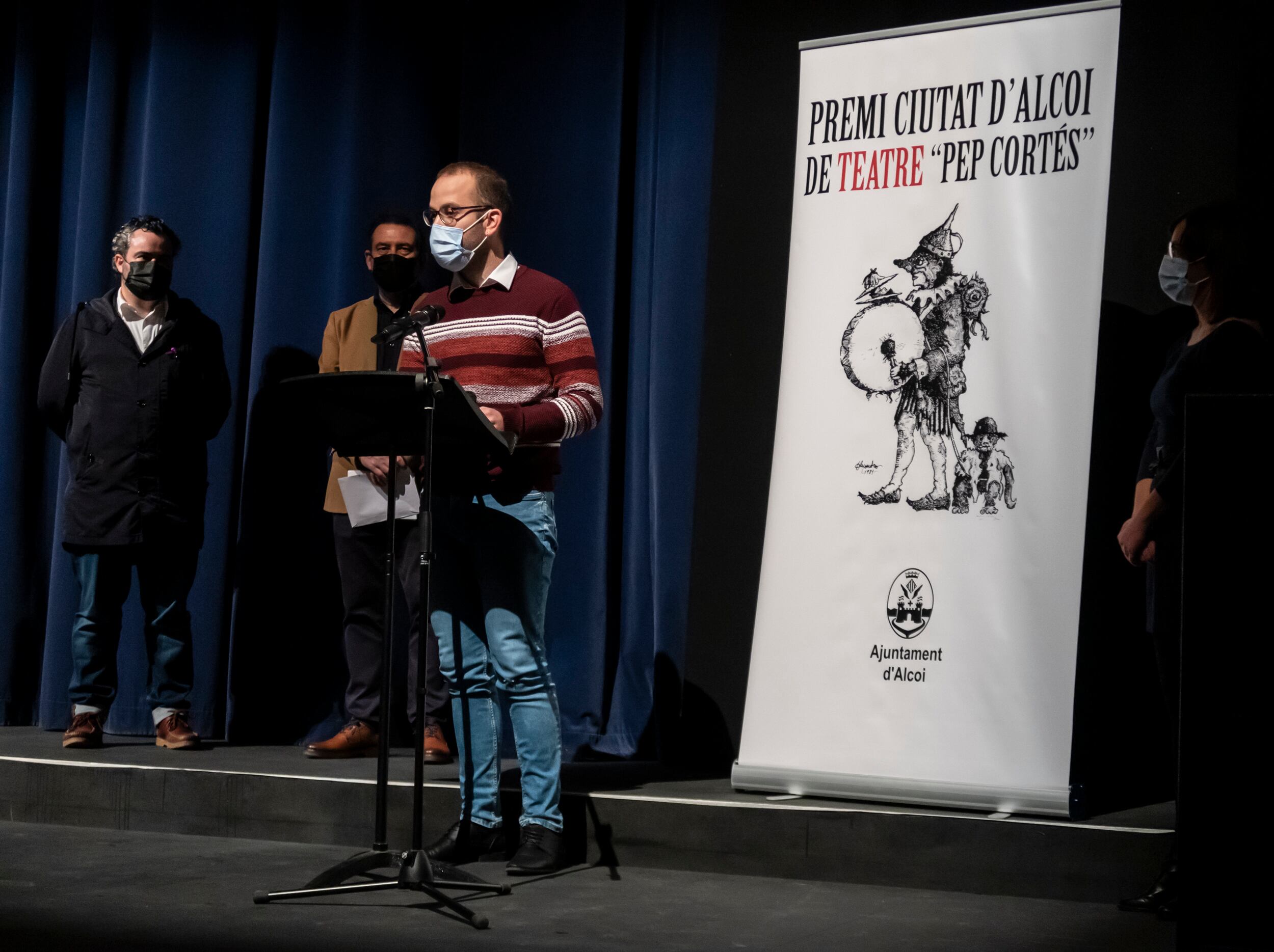 Entrega del último premio de teatro Ciutat d'Alcoi