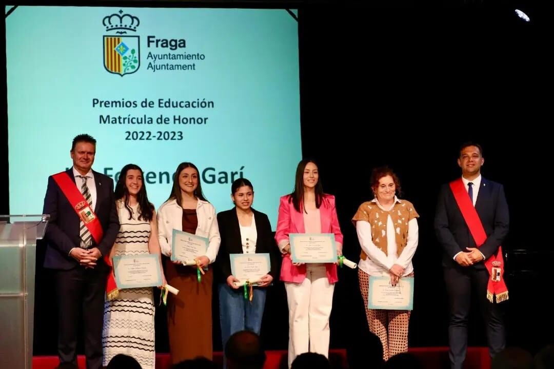 Galardonados con los Premios Matrícula de Honor 2024