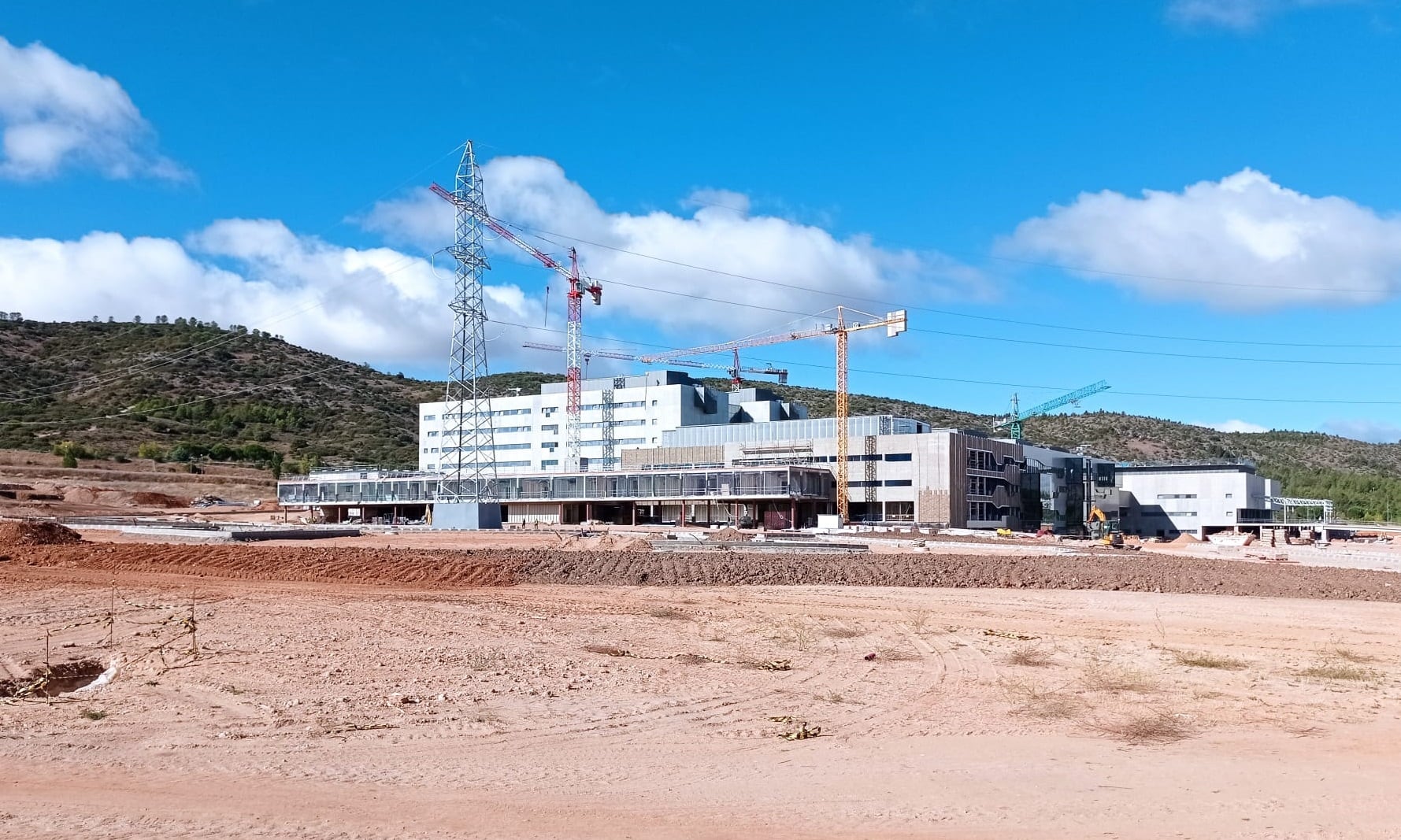 Las obras del futuro hospital de Cuenca