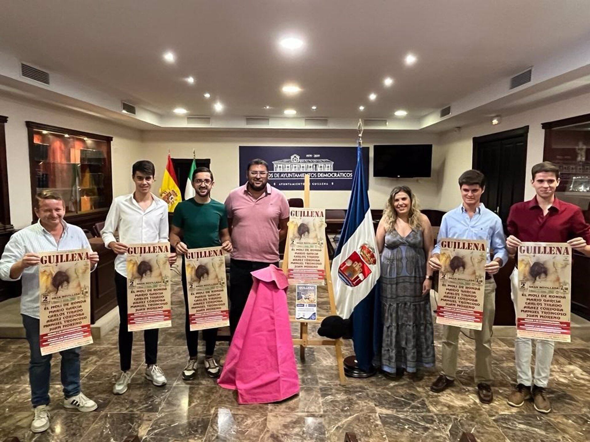 Presentación de los festejos taurinos con motivo de la Feria de Guillena