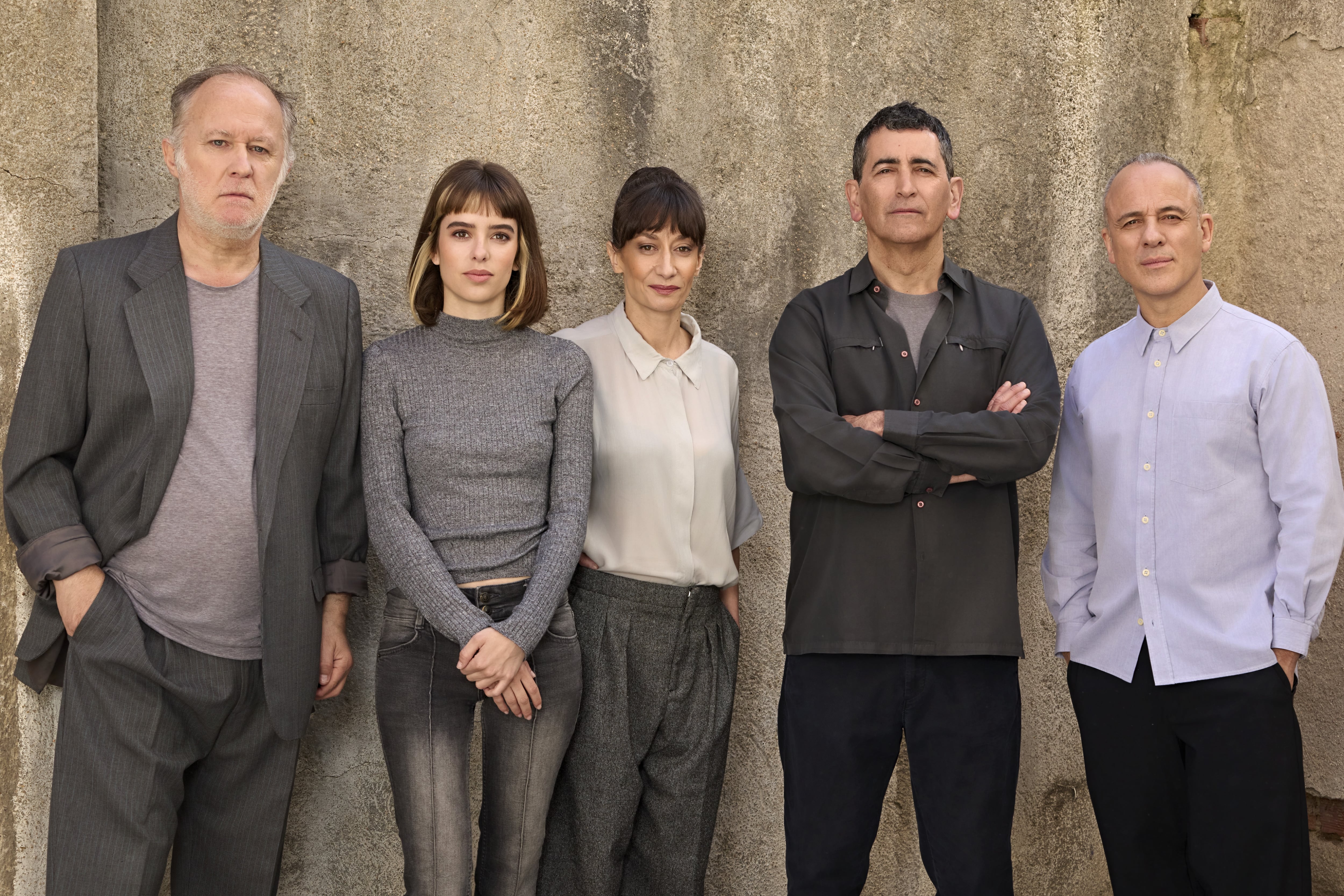 Luis Bermejo, Alba Planas, Natalia Hernández, Juan Mayorga y Javier Gutiérrez