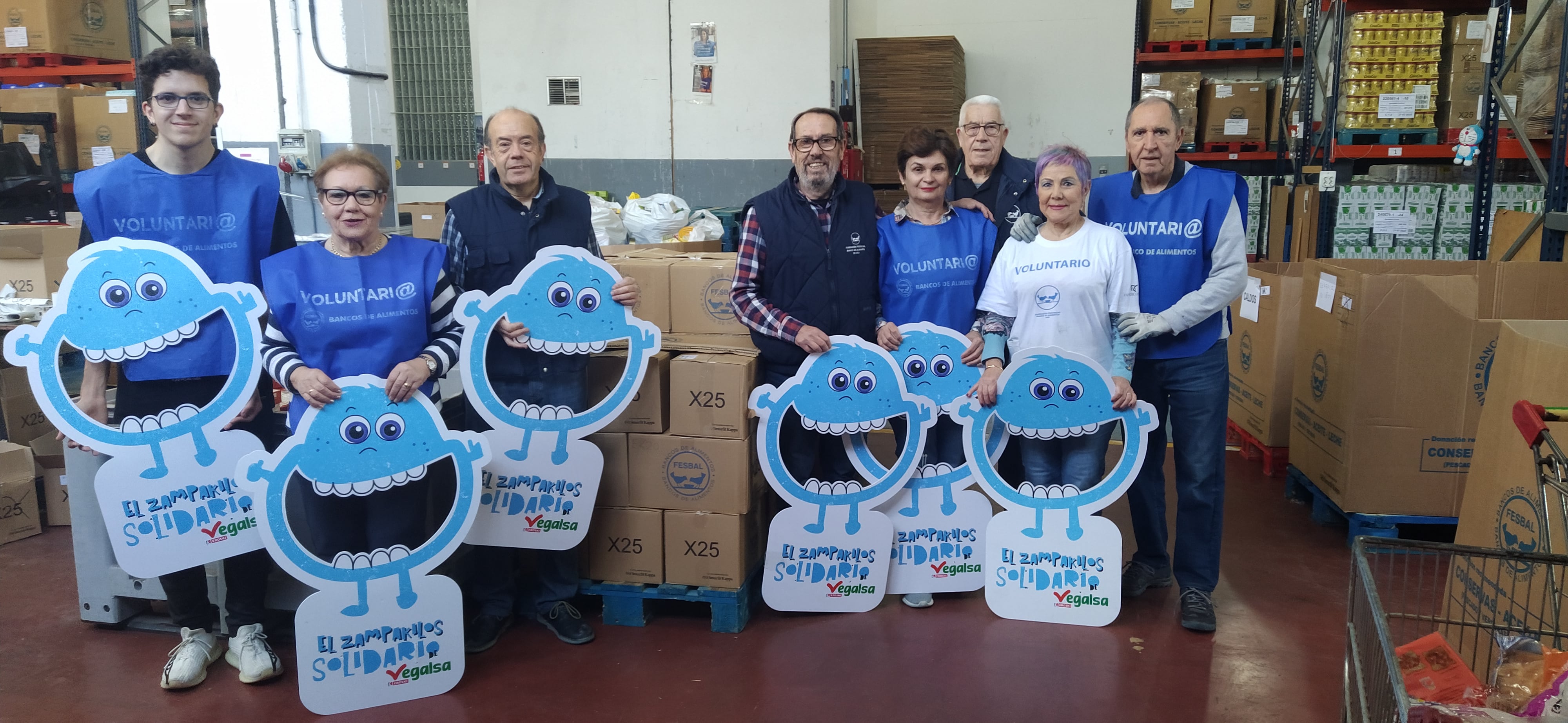 Zampakilos Solidarios del Banco de Alimentos de Vigo