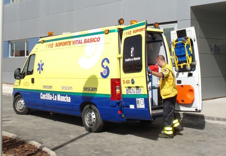 Ha sido trasladado al Hospital La Mancha Centro de Alcázar de San Juan