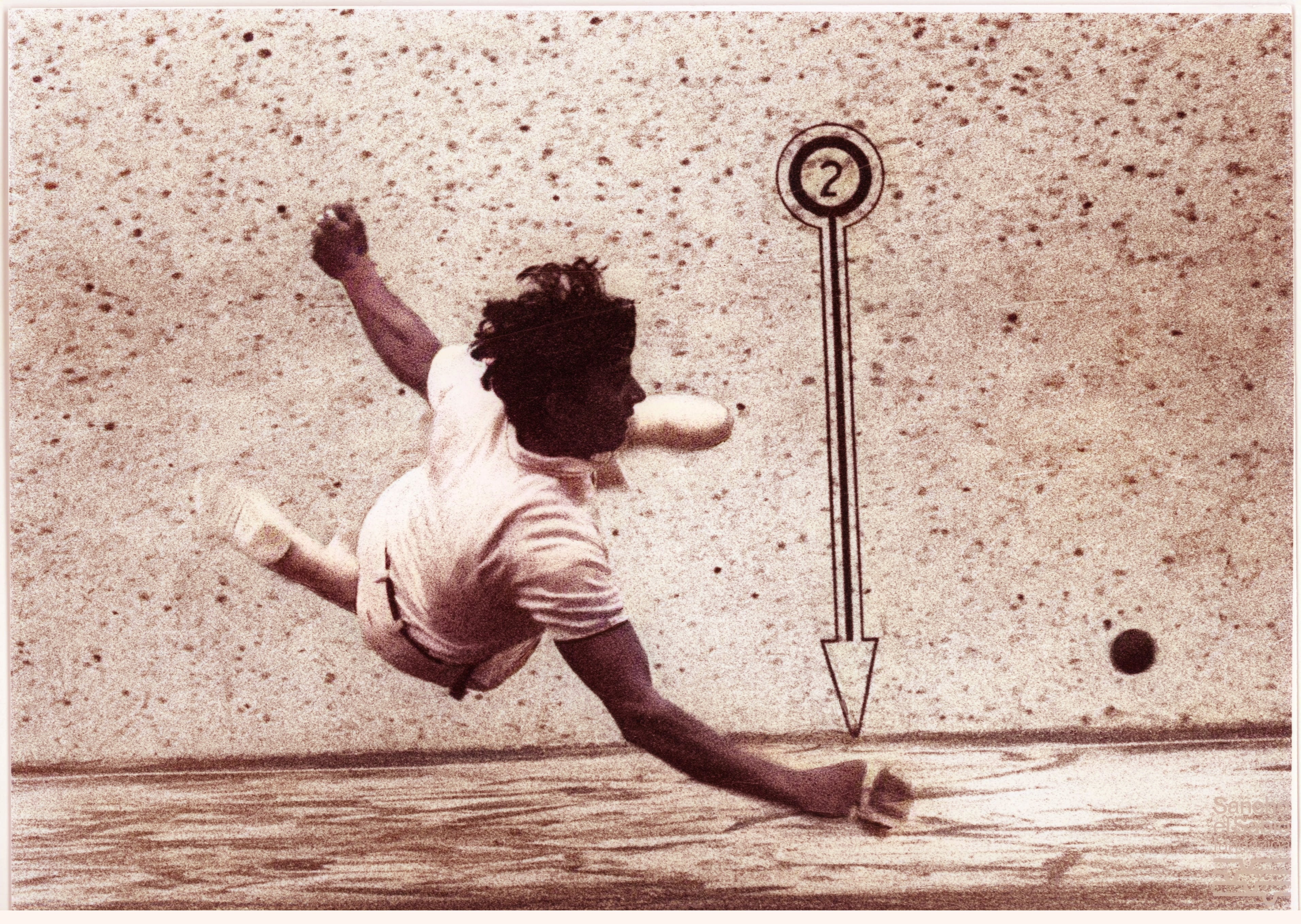 Panaderito de Oyón, en la espectacular imagen tomada por Antonio Guallar