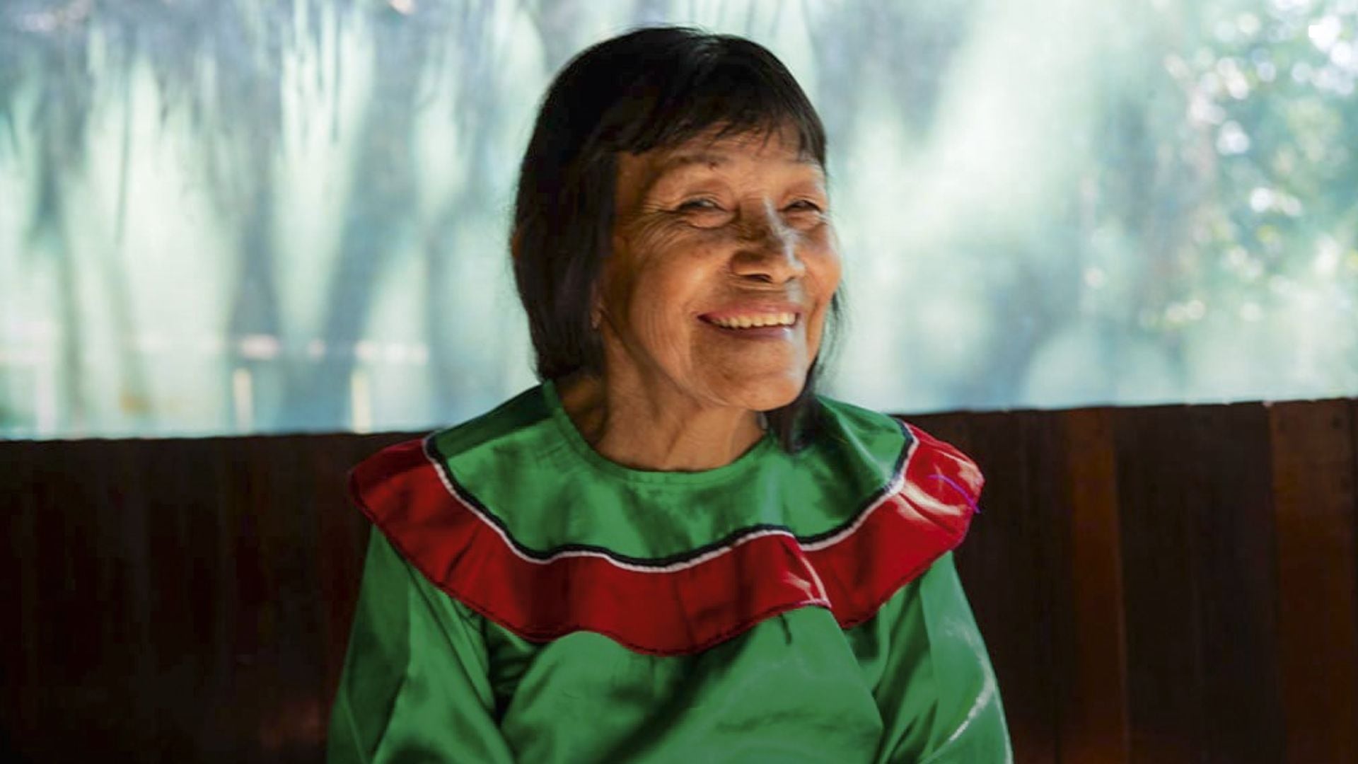 La artista kené Sara Flores