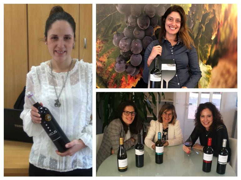 Trabajadoras de varias de las bodegas de la D.O. Uclés