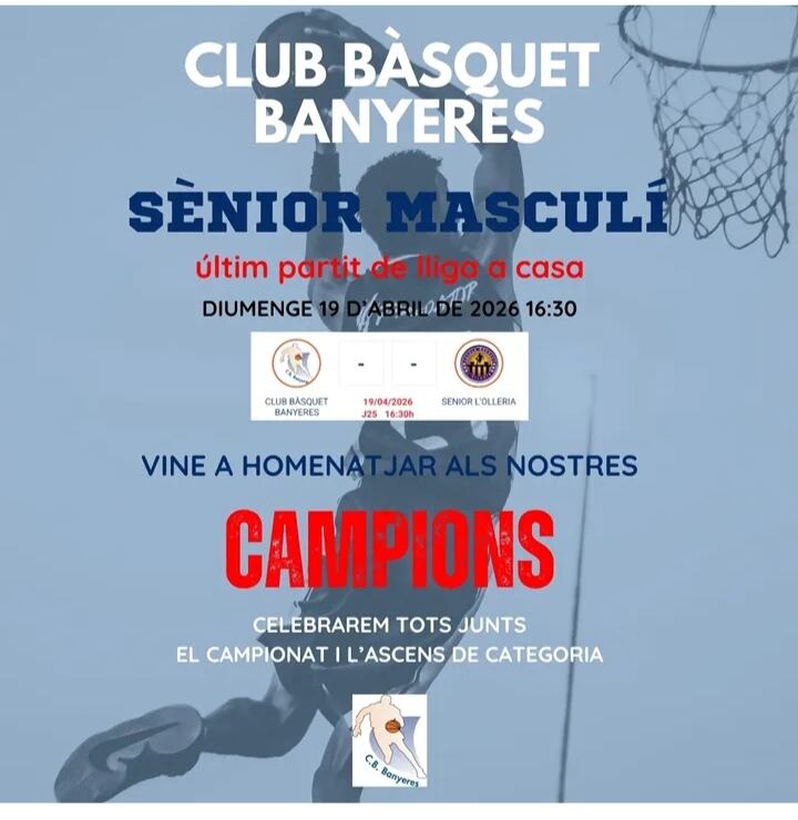 Cartel del partido-homenaje