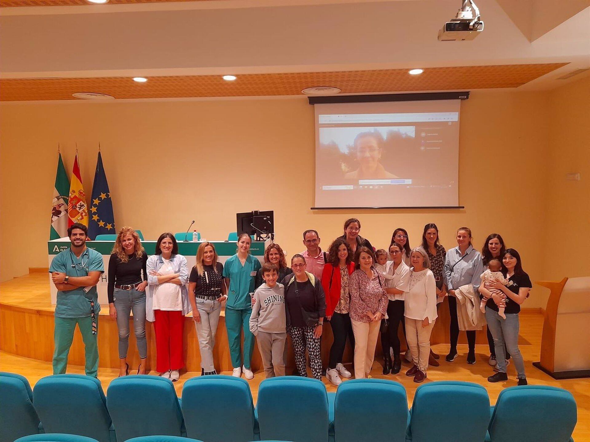 Participantes en los talleres sobre lactancia materna