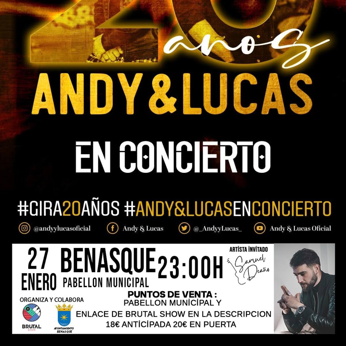 Andy & Lucas en concierto en Benasque