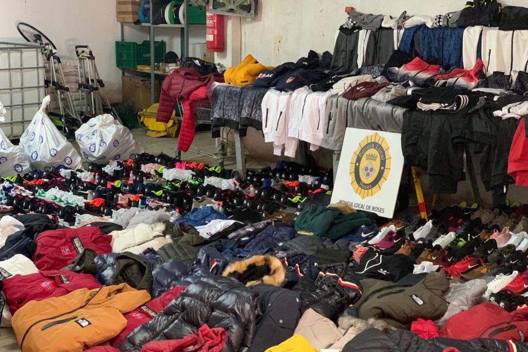 Una part del material decomissat.