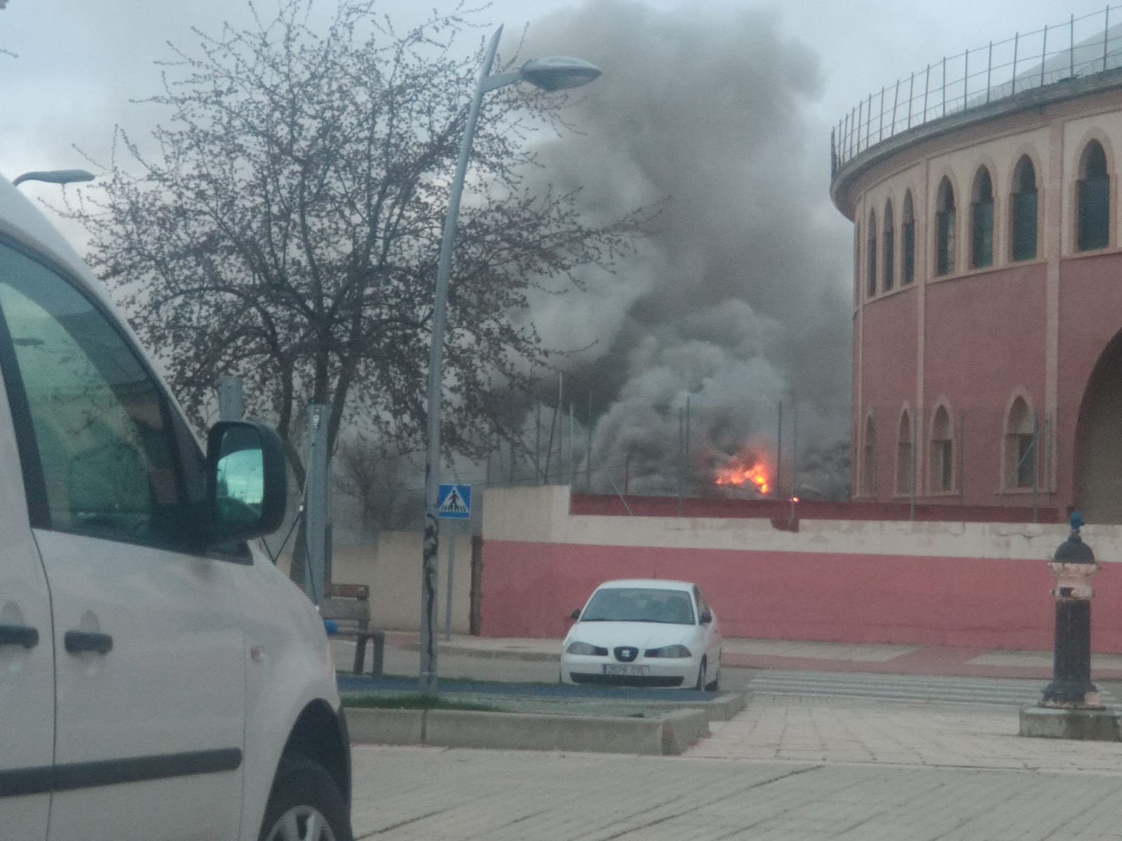 Incendio en Aranda