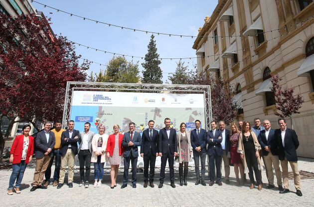 Organizadores de la segunda edición de la Gran Carrera del Mediterráneo