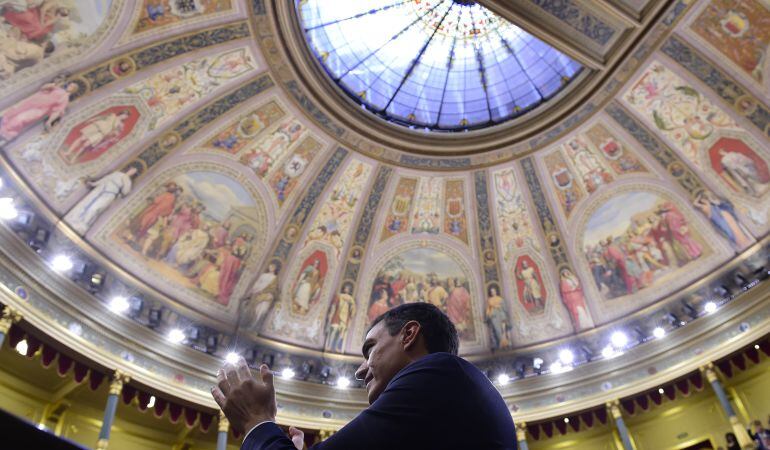 Pedro Sánchez en el Congreso de los Diputados