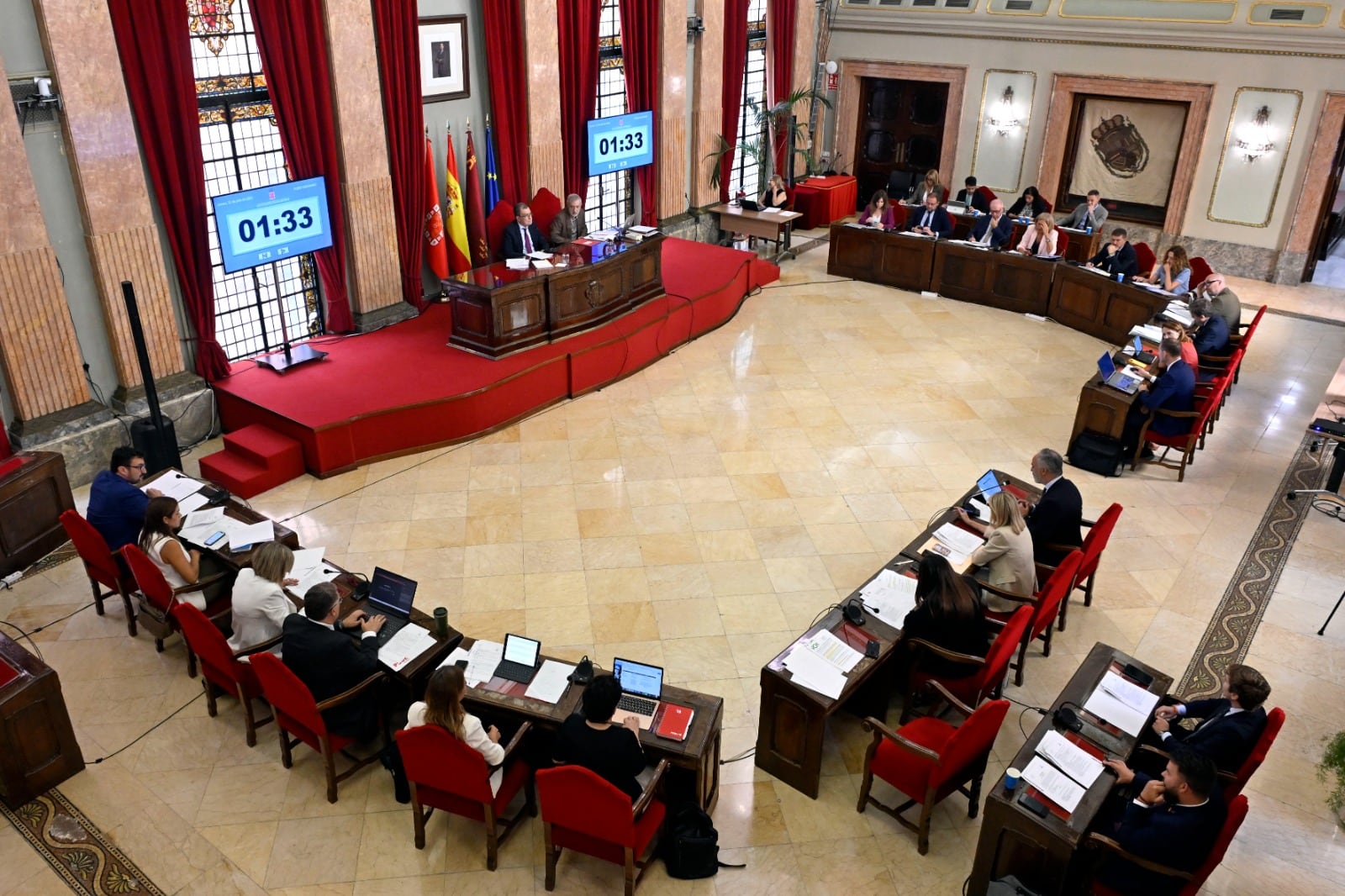 Pleno del Ayuntamiento de Murcia