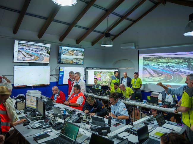 Instalaciones del PMA del Gran Premio de Motos de Jerez